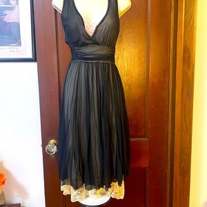 Beautiful vintage  sleeveless ladies dress fitted